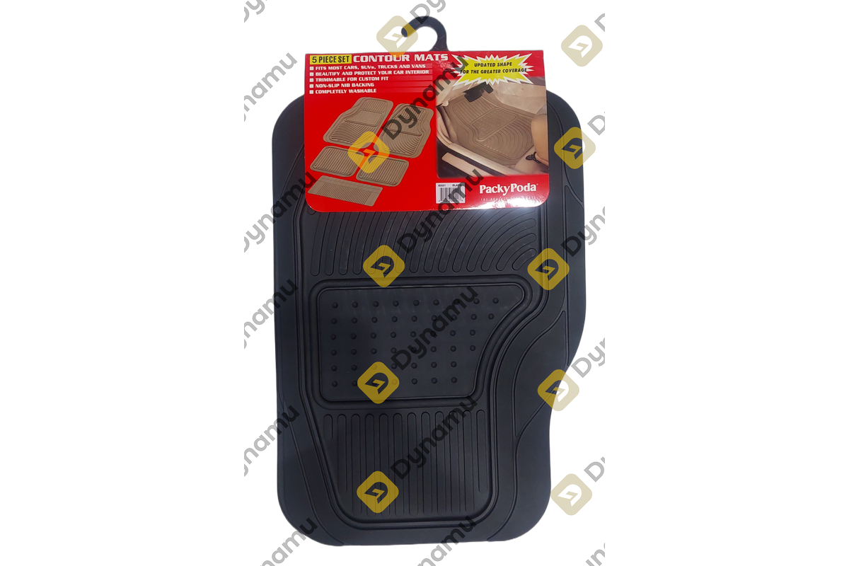 Universal Car Floor Mats - 5 Pack 2